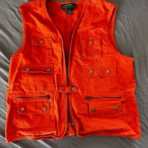 Ralph Lauren Vibrant Orange Vest